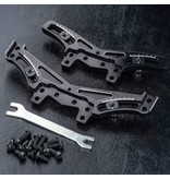 MST XXX Aluminium Quick Adjustable Damper Stay Set / Color: Black MST XXX Aluminium Quick Adjustable Damper Stay Set / Color: Black