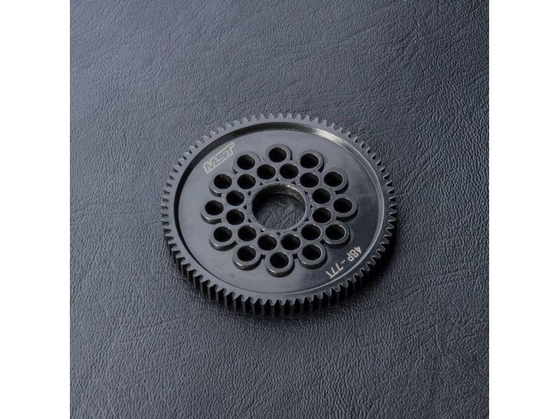 MST Spur Gear 48P / Size: 77T Black