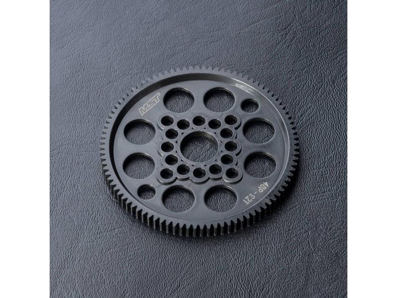 MST Spur Gear 48P / Size: 92T Black - DISCONTINUED