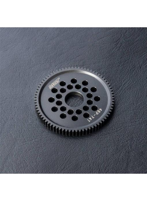 MST Machined Spur Gear 48P / 74T - DISCONTINUED