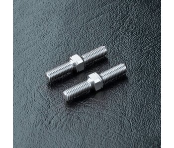 MST Alum. Reinf. Turnbuckle φ3x20mm (2) / Silver