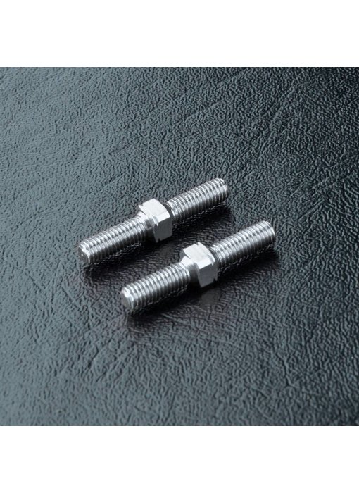 MST Alum. Reinf. Turnbuckle φ3x20mm (2) / Silver