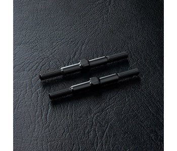 MST Alum. Reinf. Turnbuckle φ3x36mm (2) / Black