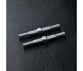 MST Alum. Reinf. Turnbuckle φ3x36mm (2) / Silver