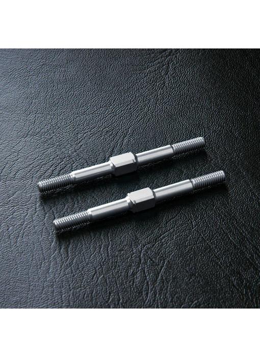 MST Alum. Reinf. Turnbuckle φ3x44mm (2) / Silver