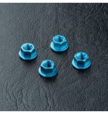 MST Aluminium Wheel Nut (4pcs) / Color: Blue - DISCONTINUED
