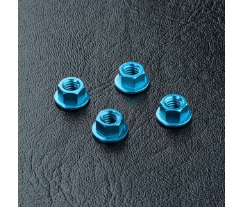 MST Alum. Wheel Nut (4) / Blue - DISCONTINUED