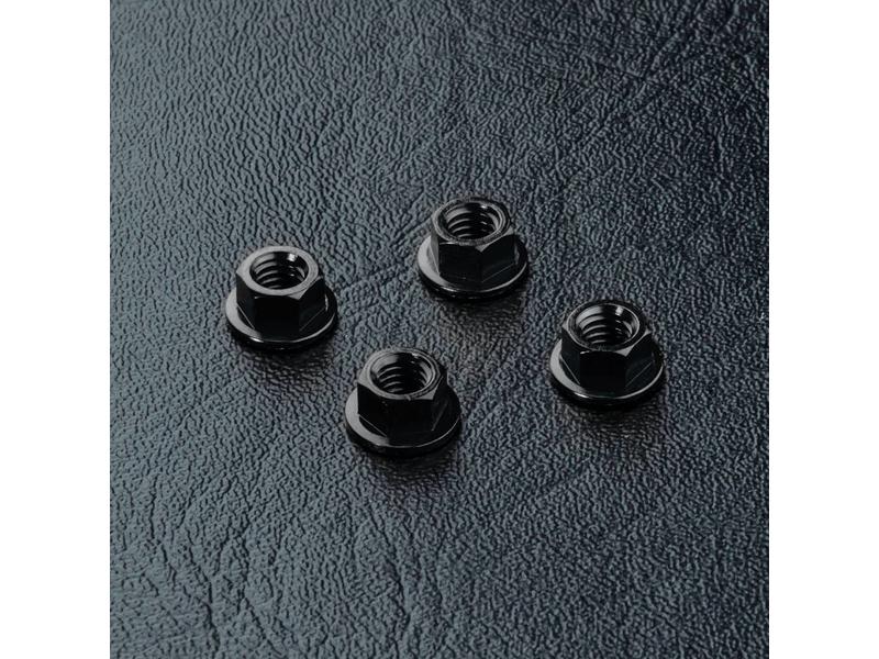 MST Aluminium Wheel Nut (4pcs) / Color: Black