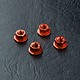 Alum. Wheel Nut (4) / Brown - DISCONTINUED