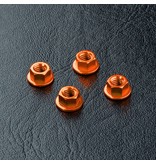 MST Aluminium Wheel Nut (4pcs) / Color: Orange