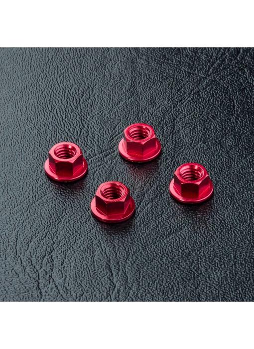 MST Alum. Wheel Nut (4) / Red