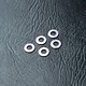 Alum. Spacer φ3.0xφ5.5x0.5mm (5) / Silver