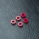 Alum. Spacer φ3.0xφ5.5x2.0mm (5) / Red