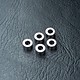 Alum. Spacer φ3.0xφ5.5x3.0mm (5) / Silver