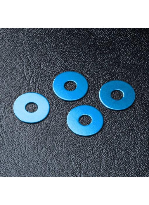 MST Wheel Hub Spacer 1.0mm (4) / Blue - DISCONTINUED