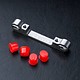 Alum. Adj. Suspension Mount -0.5~+1.0 / Silver