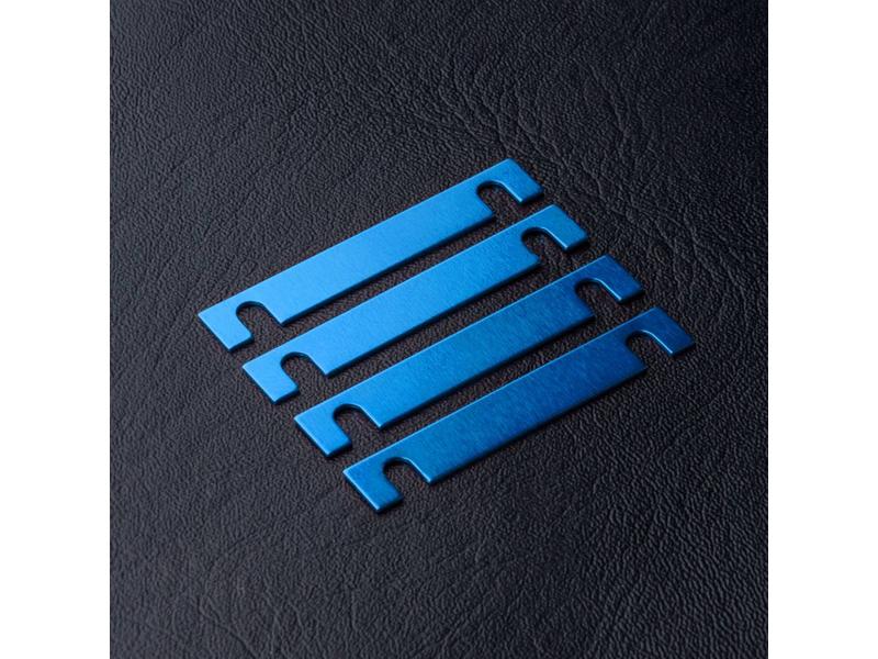 MST Suspension Mount Spacer 0.5mm (4pcs) / Color: Blue