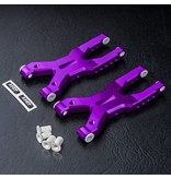 MST HT Aluminium Rear Lower Arm Set / Color: Purple - DISCONTINUED