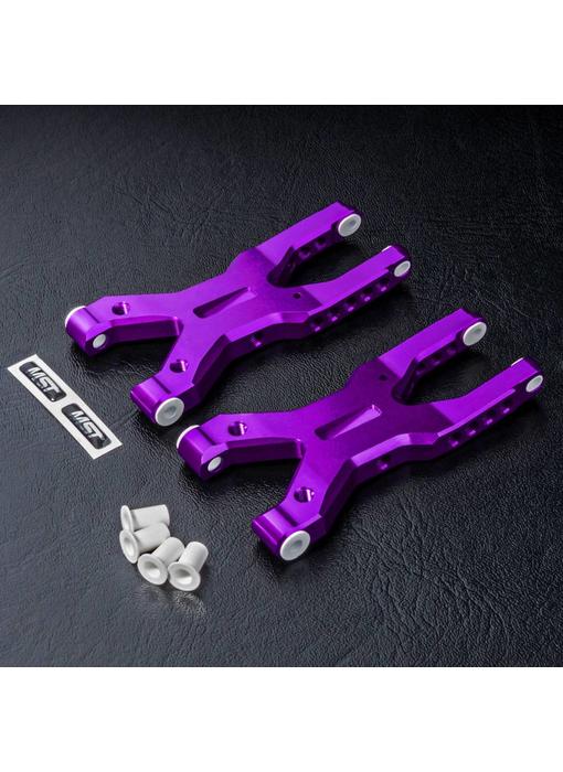 MST HT Alum. Rear Lower Arm Set / Purple - DISCONTINUED