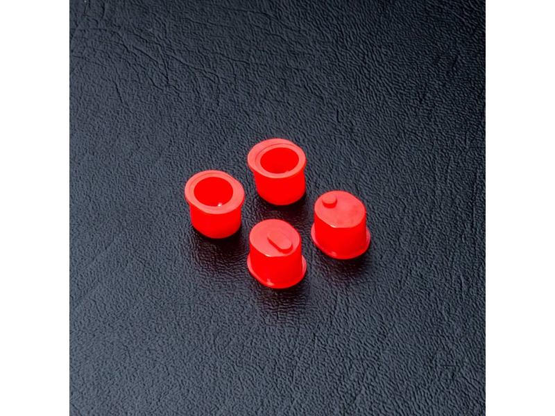 MST Lower Suspension Mount Bush Set / Color: Red