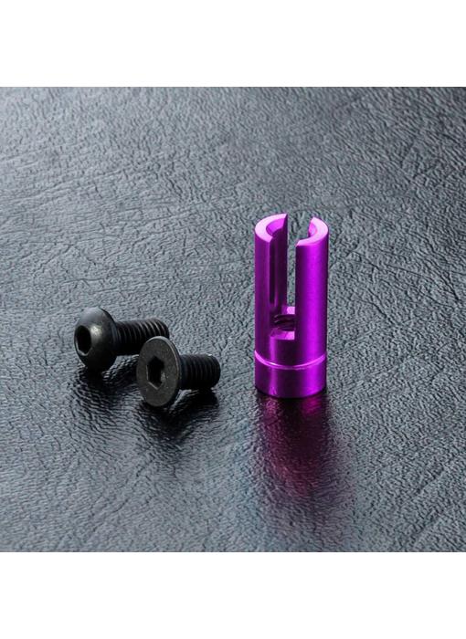 MST Alum. Antenna Pipe Mount / Purple