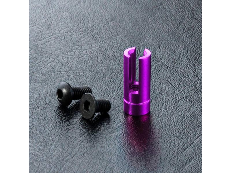 MST Aluminium Antenna Pipe Mount / Color: Purple