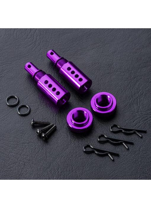 MST Alum. Adjustable Body Post (2) / Purple - DISCONTINUED