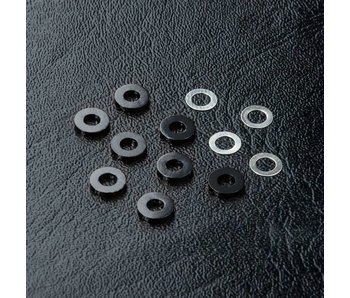 MST Suspension Adj. Spacer Set φ2.5mm (8) / Black