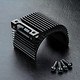 Alum. Motor Heat Sink / Black