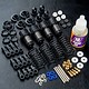 TR60 Alum. Damper Set (4) / Black