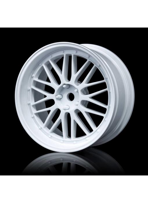 MST LM Wheel Set - Adj. Offset (4) / White-White