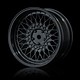 501 Wheel Set - Adj. Offset (4) / Black-Black