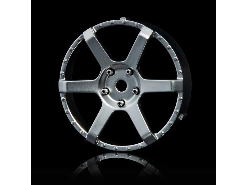 MST 106 Wheel Disk (2pcs) / Color: Flat Silver - DISCONTINUED