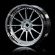 21 Wheel Set - Adj. Offset (4) / Flat Silver-Silver