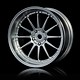 21 Wheel Set - Adj. Offset (4) / Flat Silver-Flat Silver - DISCONTINUED