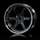 106 Wheel Set - Adj. Offset (4) / Silver Black-Silver - DISCONTINUED