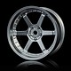 106 Wheel Set - Adj. Offset (4) / Flat Silver-Flat Silver - DISCONTINUED