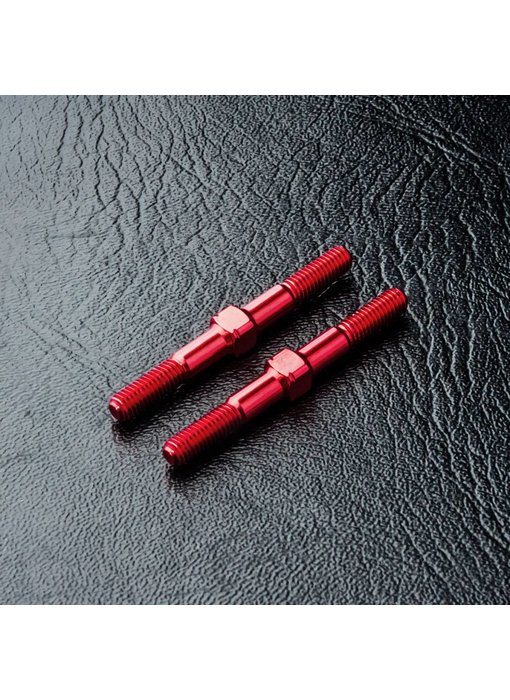 MST Alum. Reinf. Turnbuckle φ3x32mm (2) / Red