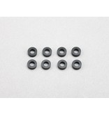 Yokomo ZC-A3625BA - Aluminium Shim φ3.0mm x φ6.0mm x 2.5mm - Black (8pcs)