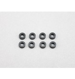 Yokomo ZC-A3625BA - Aluminium Shim φ3.0mm x φ6.0mm x 2.5mm - Black (8pcs)