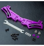 MST FXX Aluminium Rear Quick Adjustable Damper Stay / Color: Purple