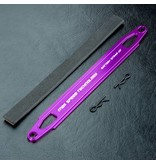 MST XXX Aluminium Battery Strap / Color: Purple