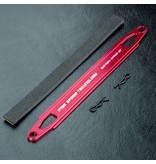 MST XXX Aluminium Battery Strap / Color: Red