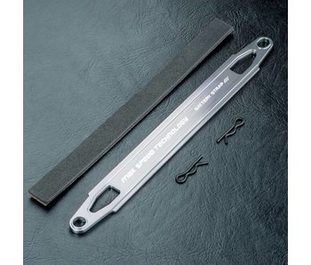 MST XXX Alum. Battery Strap / Silver