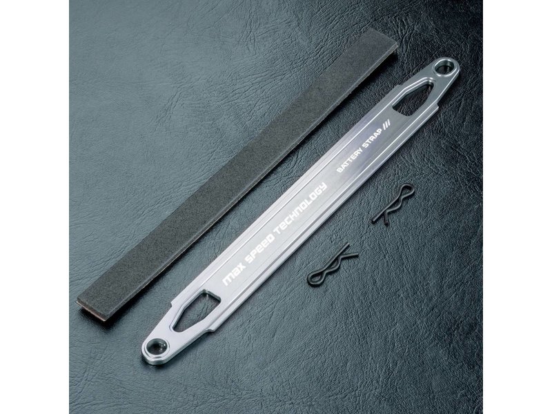 MST XXX Aluminium Battery Strap / Color: Silver