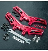 MST RMX Aluminium Quick Adjustable Damper Stay Set / Color: Red - DISCONTINUED