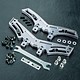 RMX Alum. Quick Adj. Damper Stay Set / Silver - DISCONTINUED