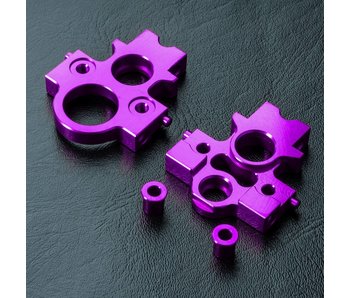 MST Alum. Lateral Motor Transfer Mount Set / Purple