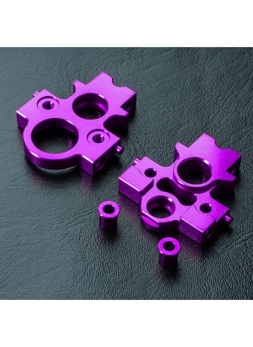 MST Alum. Lateral Motor Transfer Mount Set / Purple