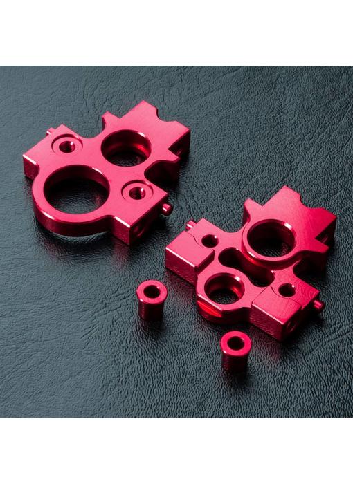 MST Alum. Lateral Motor Transfer Mount Set / Red